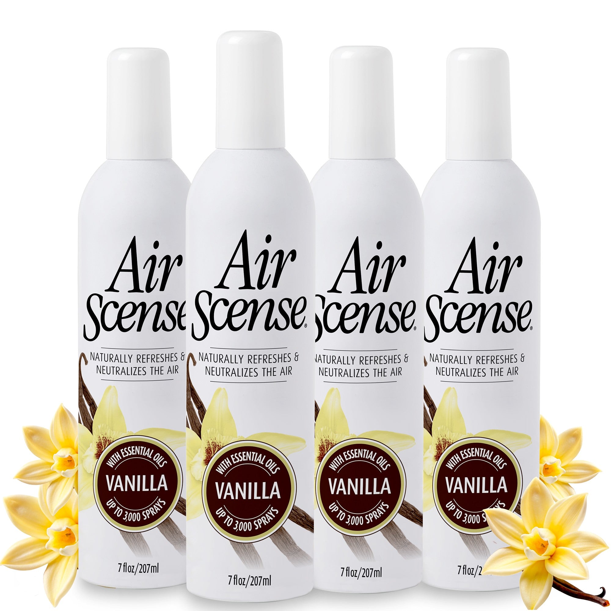 Air Scense Vanilla | Essential Oil Air Refreshment Spray For Odors
