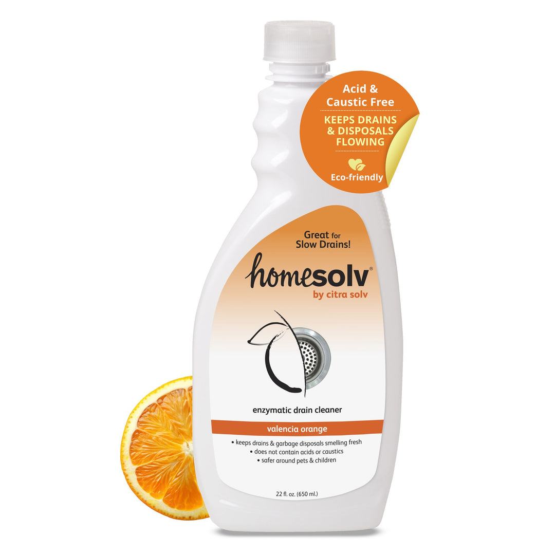 Homesolv Enzymatic Drain Cleaner Valencia Orange 22 fl oz – Air Scense