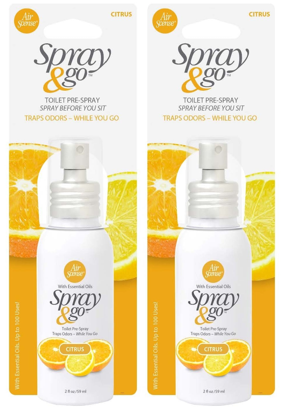 Spray & Go Citrus 2PK