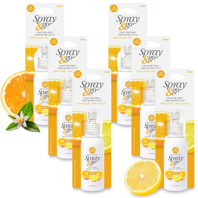 Spray & Go Citrus 6PK