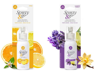 Air Scense Spray & Go Mixed 2-Pack Citrus & Lavender-Vanilla