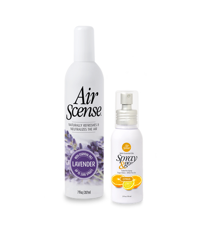 Air Scense | Lavender And Citrus Bundle | Unique Pre-Poop Toilet Spray For Bathrooms