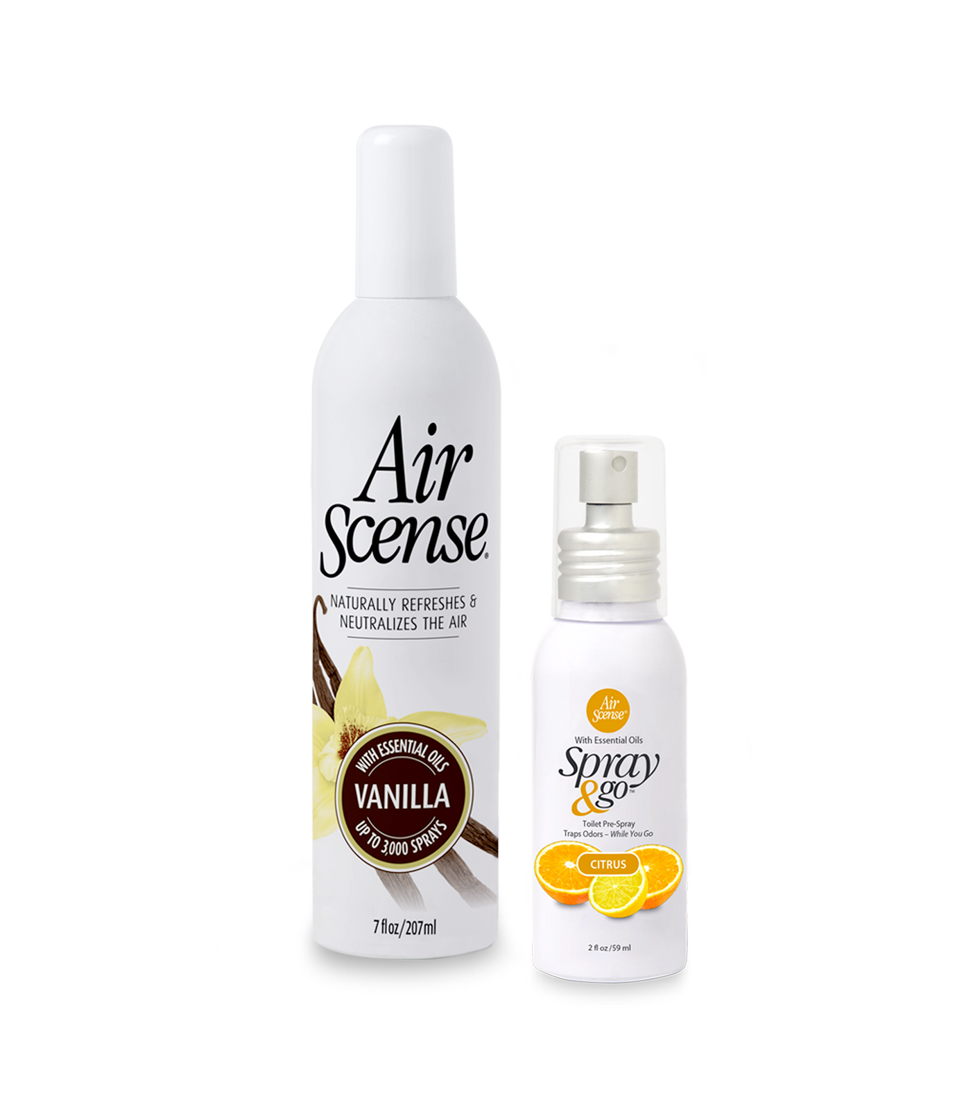 Air Scense | Cheery Citrus And Warming Vanilla Spray | Effective Dog Odor Eliminator 