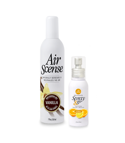 Air Scense | Cheery Citrus And Warming Vanilla Spray | Effective Dog Odor Eliminator 