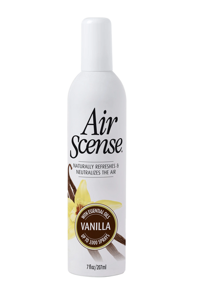 Air Scense | Calming Vanilla Spray | A Natural, Sweet-Scented Air Freshener And Odor Neutralizer For Your Home, Car Or Office And Perfect For Eliminating Pet, Kitchen, And Bathroom Odors